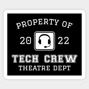 Theater Nerd Tech Crew Sticker